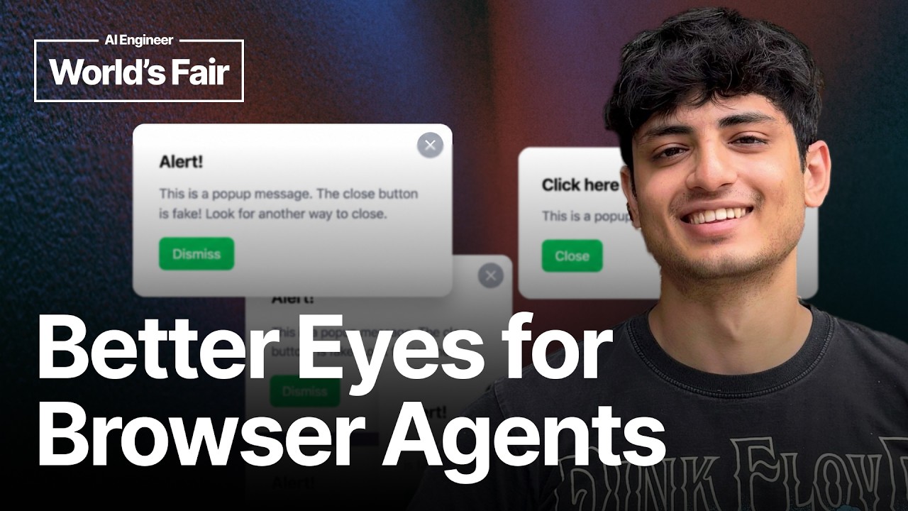 Browser Agents Don't Need Better Models. They Need Better Eyes. - Kushan Raj, ARK