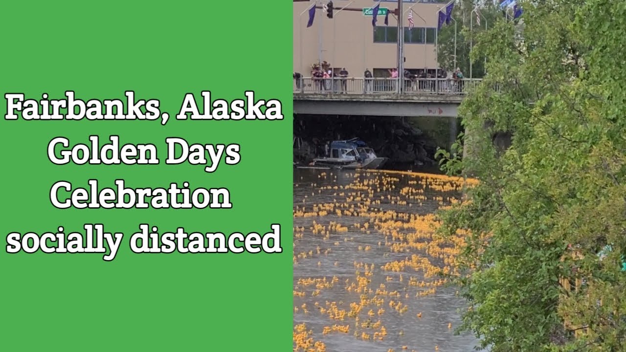 Golden Days in Fairbanks, Alaska a Huge Event, socially distanced? Don