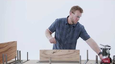 Sheppard Brackets. Using our router templates to route a shelf.