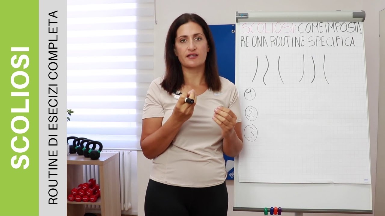 SCOLIOSI - Routine completa di esercizi