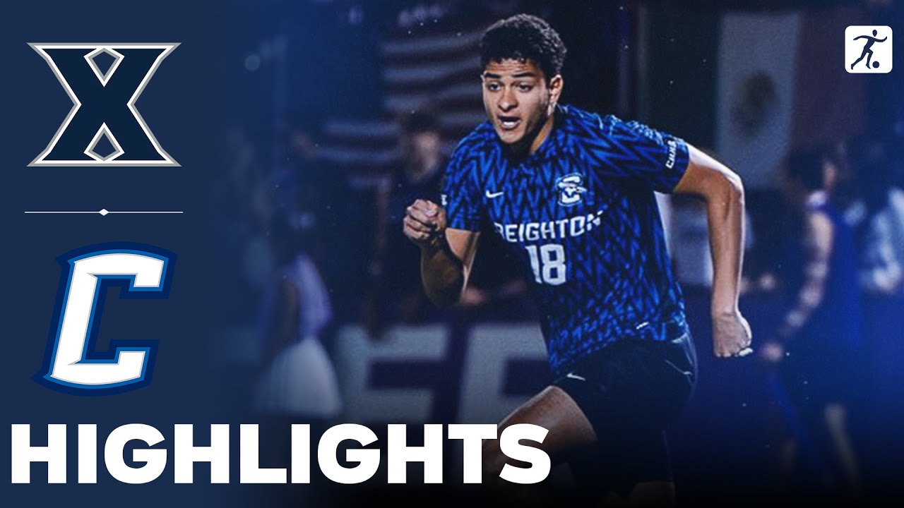 Xavier vs Creighton | NCAA College Soccer | Highlights - October 12, 2024