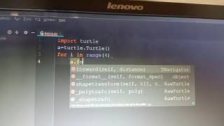 draw circle and box in python using turtle