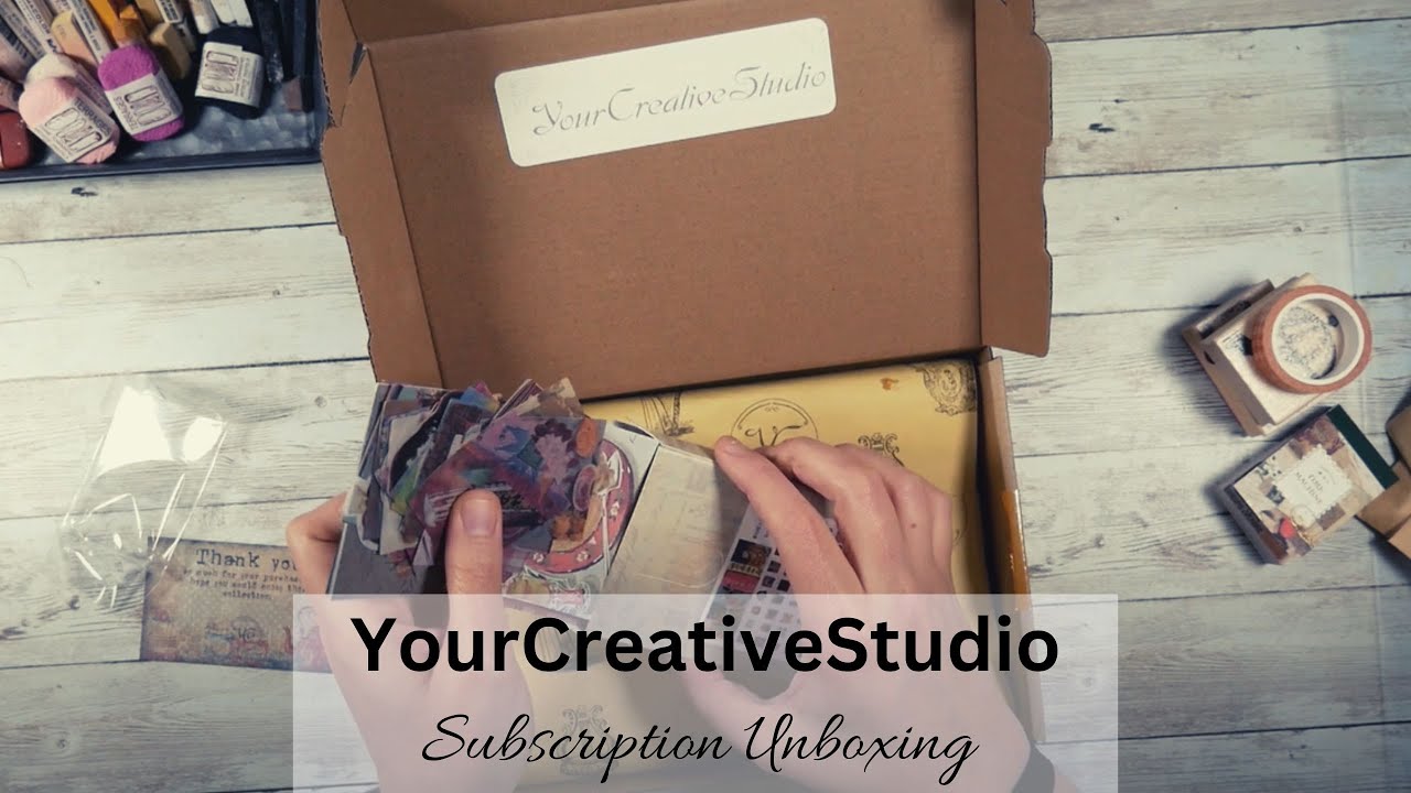 Unboxing YourCreativeStudio Vintage Subscription Box