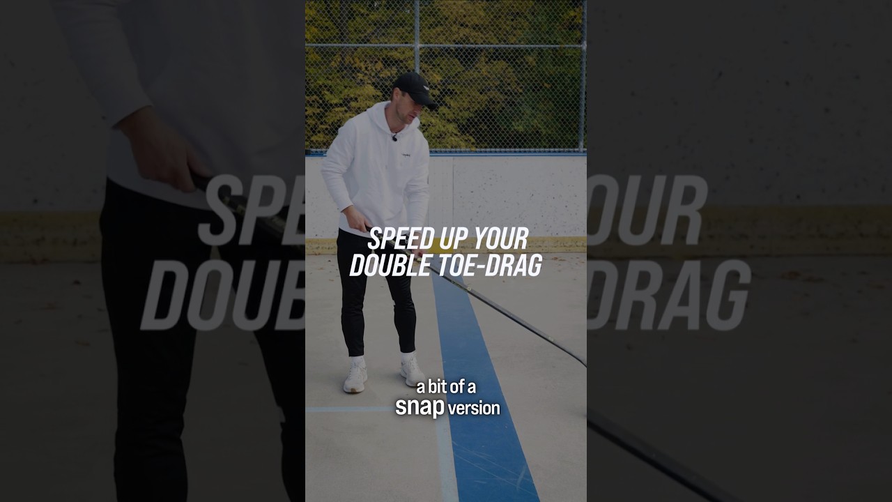 SPEED UP YOUR DOUBLE TOE-DRAG #hockeycoaching #hockeytraining