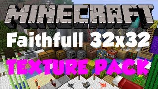Minecraft Resource Pack Review Faithful 32X32 Texture Pack Review Of Every Itemᴴᴰ