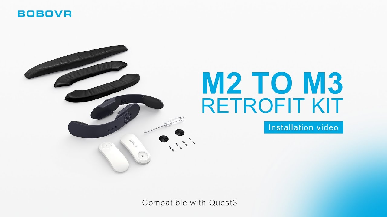 BOBOVR on X: How to go from M2 to M3 ? 👇👇👇 BOBOVR M2 to M3 Retrofit kit  🪛🔧⚙️  / X