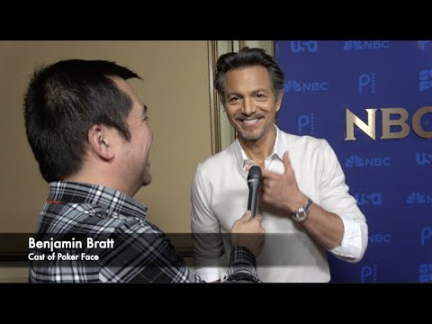 Benjamin Bratt Shows Us His Poker Face | TCA Red Carpet