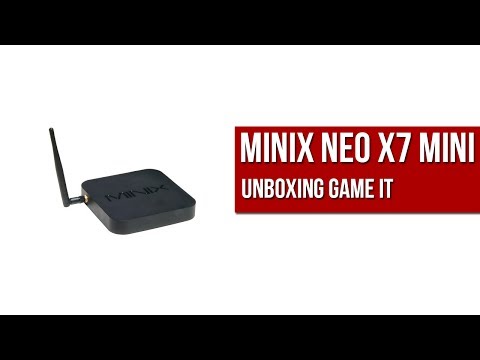 Minix Neo X7 mini: review y unboxing