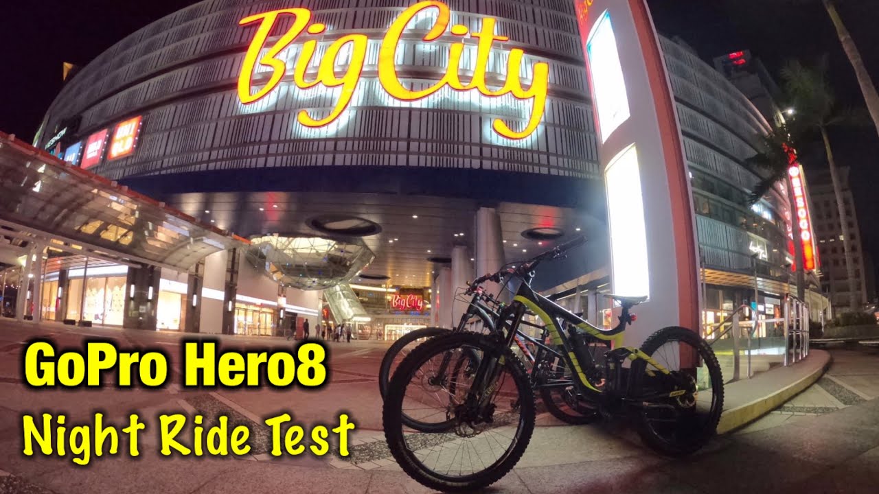 GoPro Hero8 Night Ride Test