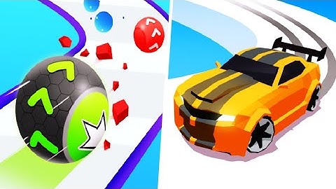 Rolling Going Balls | Drifty Race - All Levels Gameplay (Android, iOS) NEW GAMES