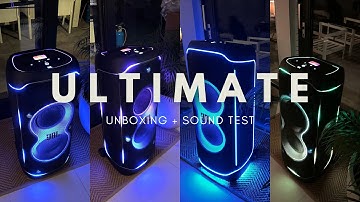 JBL Partybox Ultimate | Unboxing + Sound Test | 4K60FPS HDR | Do You Want Some More
