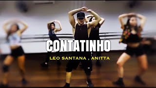 CONTATINHO - Leo Santana , Anitta - Coreografia: @EduardoAmorimOficial