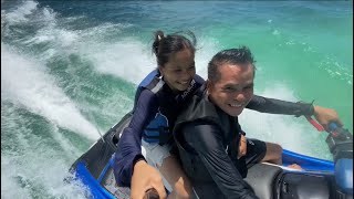 Happy Father’s Day! Jet-skiing in Maravilla Beach with my astig Papa!🤩🌊
