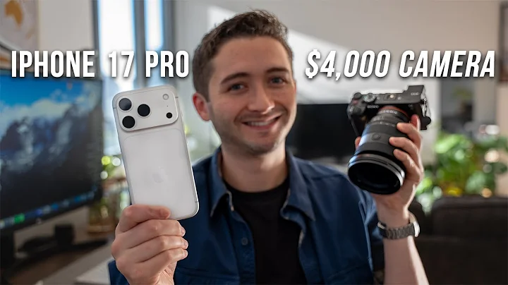 Can the iPhone 17 Pro replace a $4,000 camera setup?