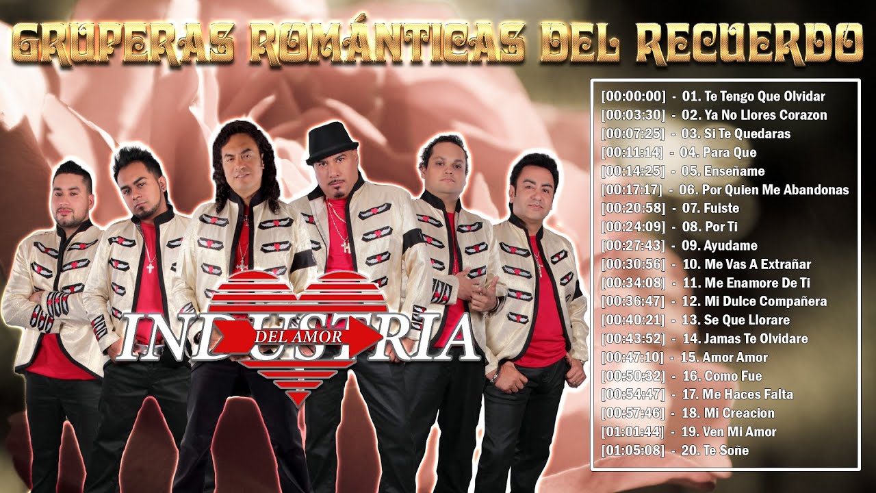 INDUSTRIA DEL AMOR ️ ÁLBUM COMPLETO ️ INDUSTRIA DEL AMOR ÉXITOS SUS