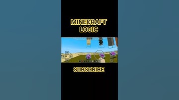 Minecraft Logic #minecraft #shorts