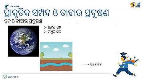 Natural resources and its pollution Part 1 I Class 9 Science Odia Medium