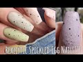 HOW TO: Realistic Speckled Egg Nails for Easter!