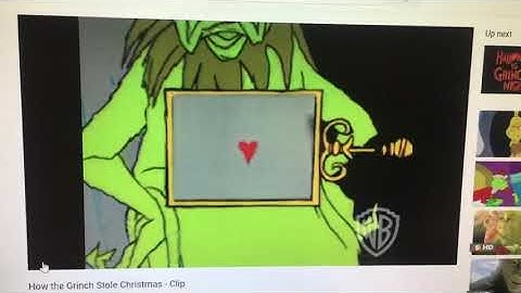 Grinch heart 2 sizes too small