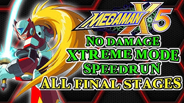 Mega Man X5 (Zero) No Damage: All Final Stages [Xtreme]