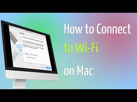 How to Connect to Wi Fi on Mac