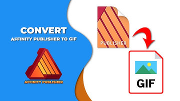 How to convert affinity publisher to GIF