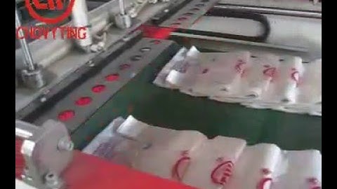 [CHOVYTING]fully-auto high speed  HDPE shopping bag  making machine with side gusset device