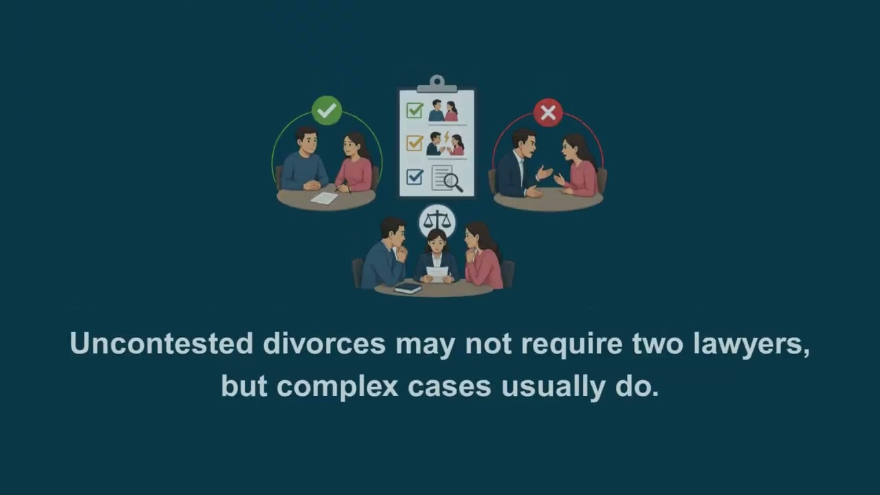 ⁣Do Both Spouses Need a Lawyer for Divorce in Ontario?