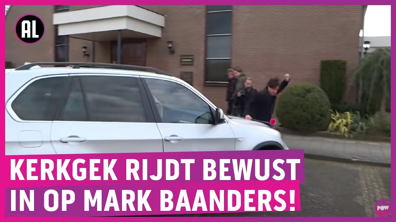 PowNed Slijptol aangevallen bij kerk Urk auto rijdt op hem in! afbeelding foto