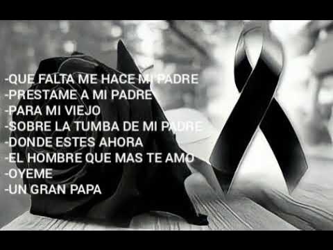 Actualizar 58+ imagen canciones para mi padre que murio