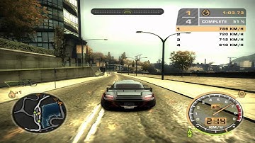 Need For Speed: Most Wanted (2005) - Race #43 - Seagate & Horn (Speedtrap)