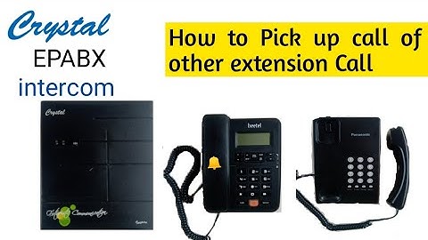 How to Pickup call of another extension no. | @krivitech