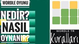 Wordle Oyunu nedir nasıl nereden oynanır? Türkçe var mı? Kuralları nedir? Günün kelimesi nedir? screenshot 2