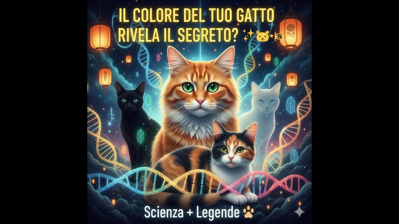 Il Colore del Tuo Gatto Rivela il Suo Carattere? Scienza e Leggende