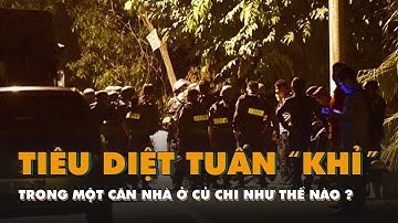 Cảnh sát tiêu diệt Tuấn ‘khỉ’ lúc nửa đêm   PLO