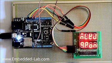 Day 4 Scrolling effect on Seven Segments LED