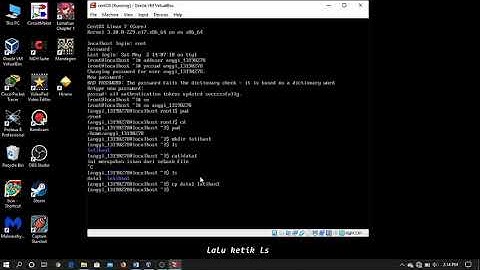 administrasi sederhana linux CentOS 7 (Pembuatan User, Directory dan file)