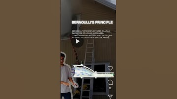 Real-life Application Of Bernoulli’s Principle | Under 1 min Videos |