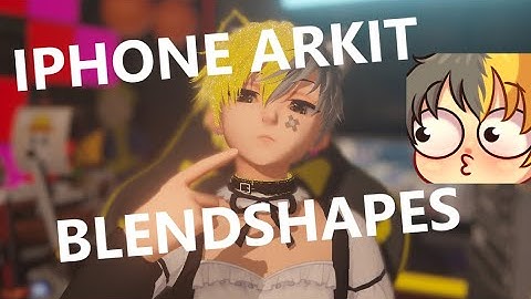 How To: Custom VRoid IPhone ARKit 52 Blendshapes