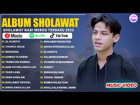 SHOLAWAT MERDU ALMA ESBEYE \u0026 MAHER ZAIN FULL ALBUM TERBARU 2025 (LIRIK) | SHOLAWAT TERPOPULER 2025