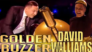 GOLDEN BUZZER: David Williams Every Auditions So Far