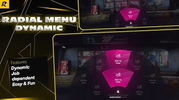 FiveM Dynamic Radial Menu Script | Fully Customizable & Optimized