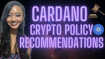 Cardano Foundation Shares New Crypto Policy Recommendations!