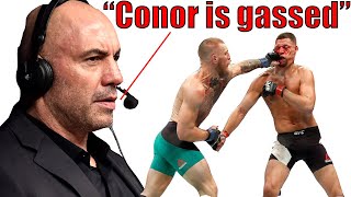 Joe Rogan's commentary for Conor Mcgregor vs Nate Diaz 2 was TERRIBLE