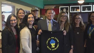 Connecticut Senator promises NATO membership for Ukraine at meeting