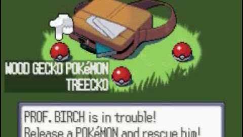 Pokemon Ruby Walkthrough Part 1 ashhhleeey