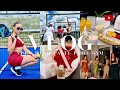 First vlog of 2024 vision board party padel with friends gym workout  south african youtuber