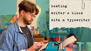 how a vintage typewriter solved my writer's block 📖🖋