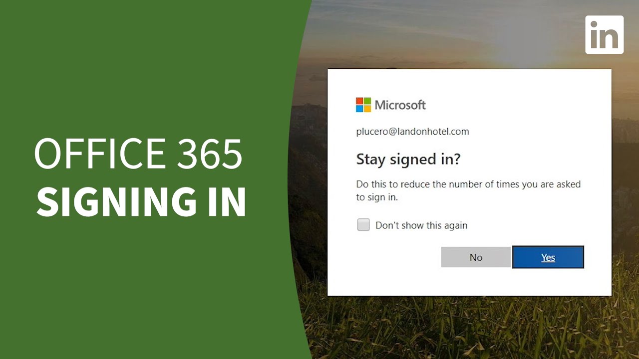 Office 365 Tutorial - How to Log In - YouTube