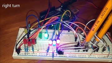 Sequential tail lights with Arduino